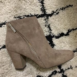 Grey/taupe booties